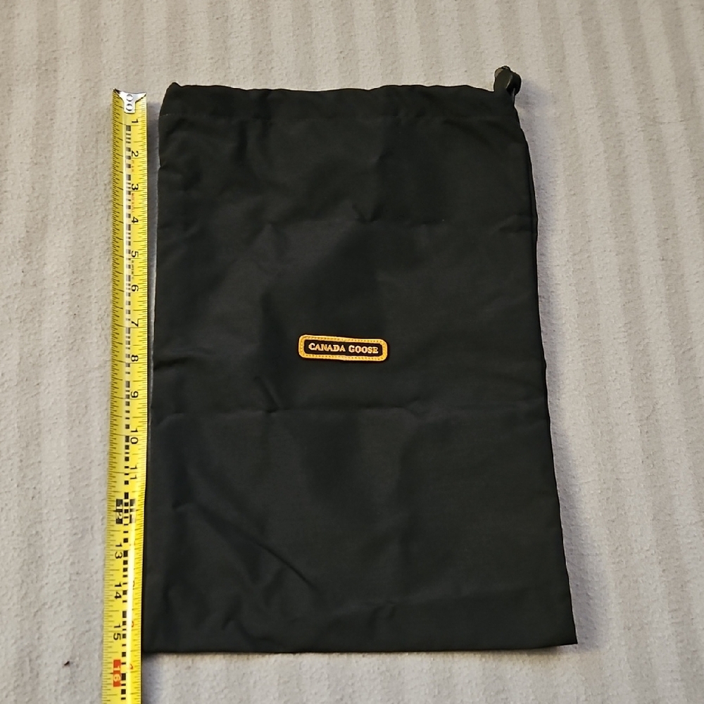 Canada Goose Black Drawstring Pouch